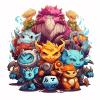 kitskiss_smooth_vector_cartoon_fantasy_creatures_magic_dungeons_3aefc5df-7013-4bee-b704-244d545aba96